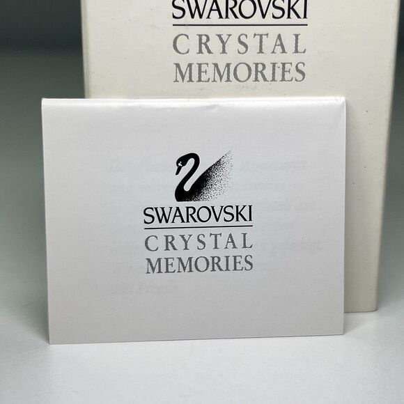 Swarovski Crystal Memories Gold Miniature Atomizer Perfume Austria w/Box 173388 - Picture 7 of 7